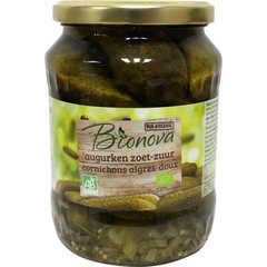 Bionova Essiggurken süß-sauer Bio (670 gr)