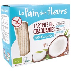 Pain Des Fleurs Knusprige Bio-Cracker mit Kokos Bio (150 gr)