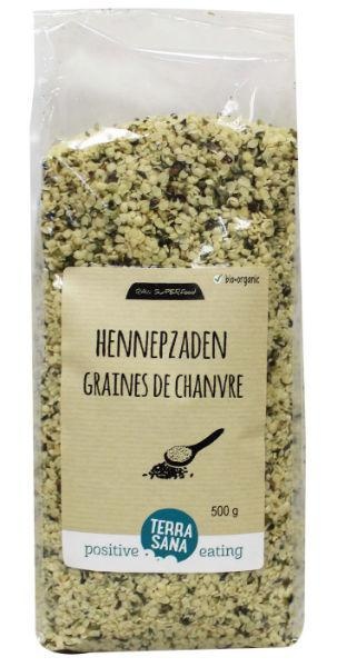 Terrasana RAW Hanfsamen geschält bio (500 gr)