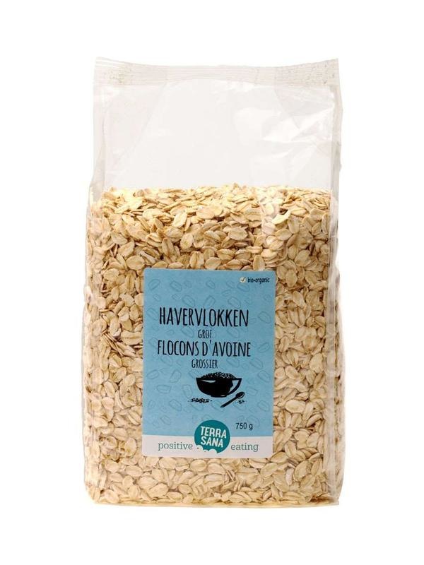 Terrasana Haferflocken grob bio (750 gr)