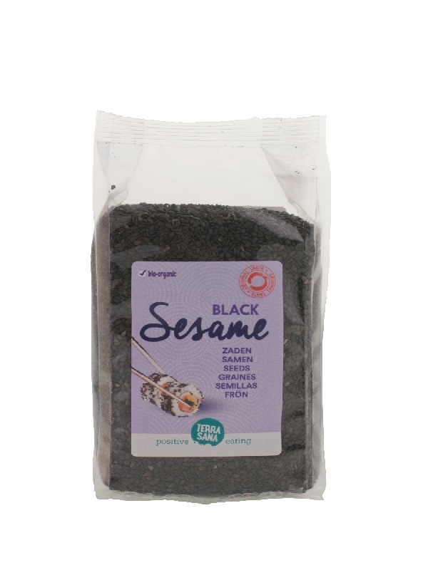 Terrasana Terrasana Sesam schwarz ungeschält bio (175 gr)