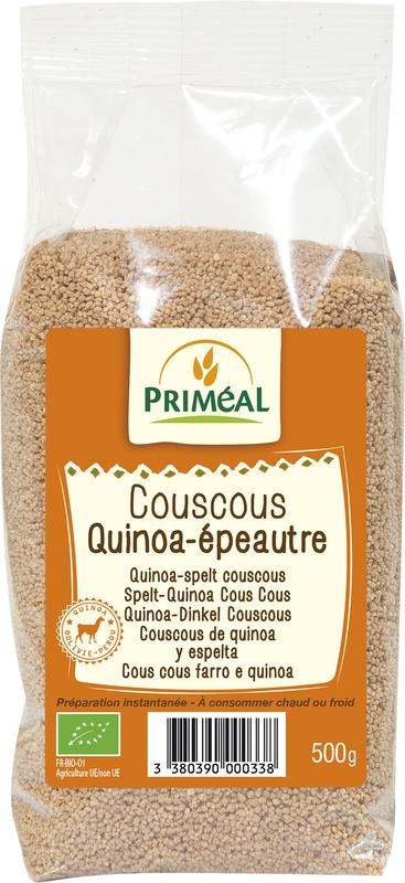 Primeal Couscous Quinoa Dinkel Bio (500 gr)
