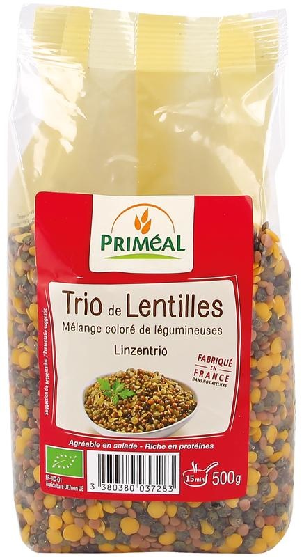Primeal Linsentrio bio (500 gr)