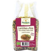 Primeal Primeal Linsen und Erbsen Bio (500 gr)