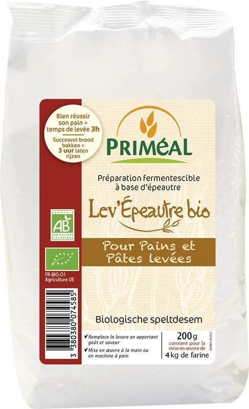 Primeal Sauerteig Dinkelmehl Bio (200 gr)