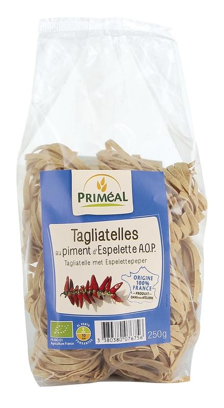 Primeal Primeal Tagliatelle Espelette Pfeffer Bio (250 gr)