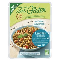 Ma Vie Sans Ma Vie Sans Gekochte Linsen Soja & Getreide Duo glutenfrei bio (220 gr)