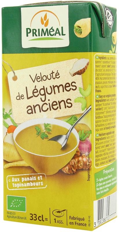 Primeal Veloute gebundene Suppe Vergessenes Gemüse Bio (330 Ml)