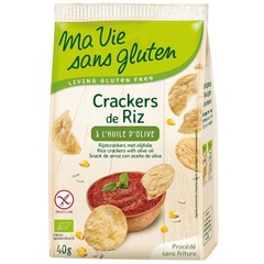 Ma Vie Sans Reiscracker mit Olivenöl glutenfrei bio (40 gr)