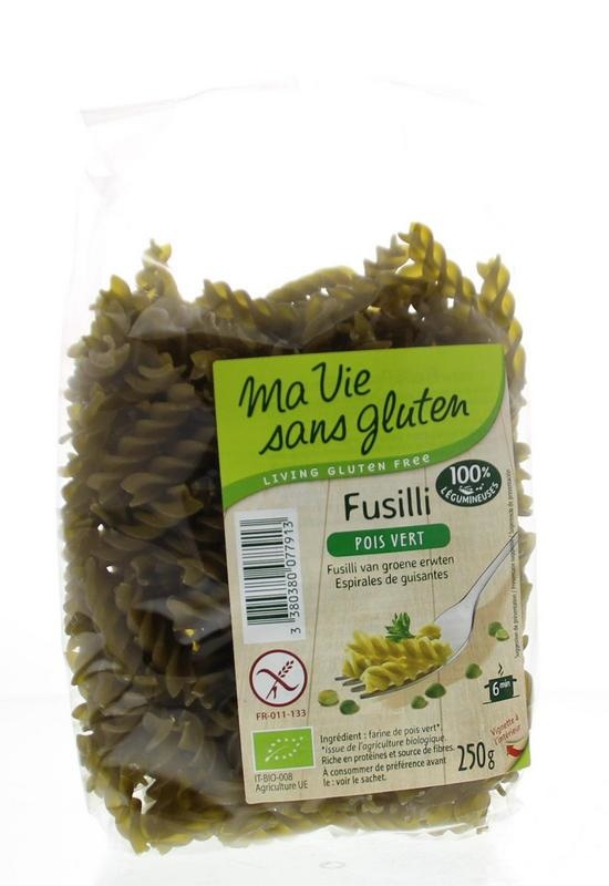 Ma Vie Sans Grüne Erbsen Fusilli glutenfrei bio (250 gr)