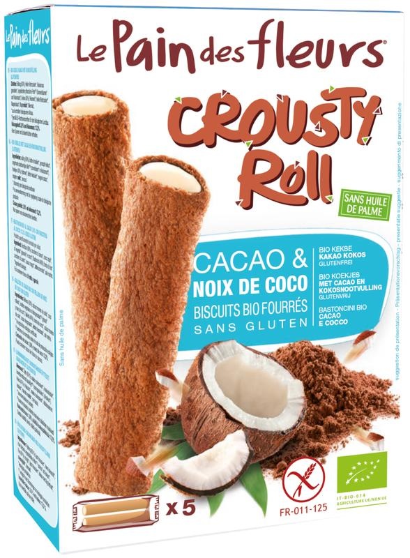 Bisson Crousty Roll Kokos-Kakao Bio (125 gr)