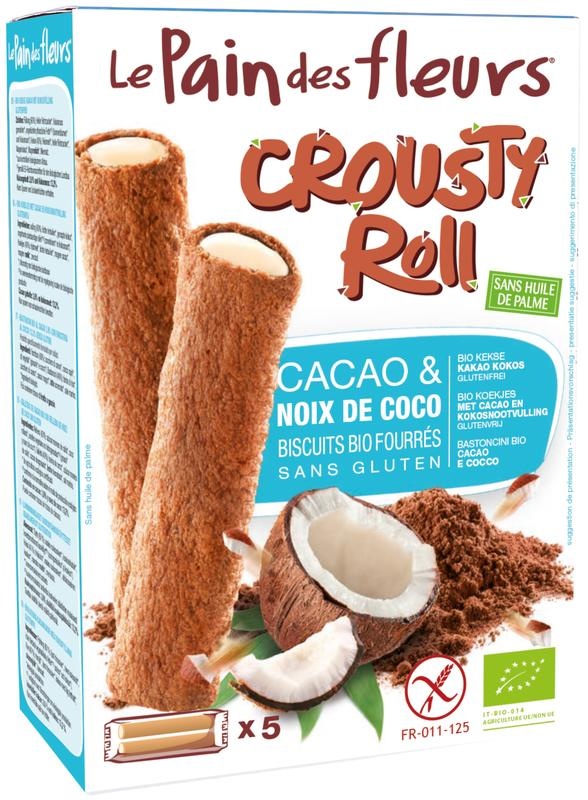 Bisson Bisson Crousty Roll Kokos-Kakao Bio (125 gr)