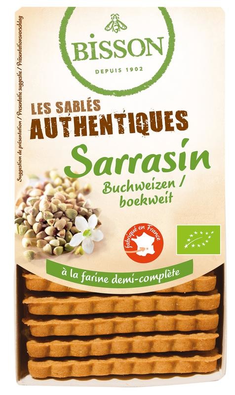 Bisson Buchweizen-Shortbread Authentisch Bio (175 gr)
