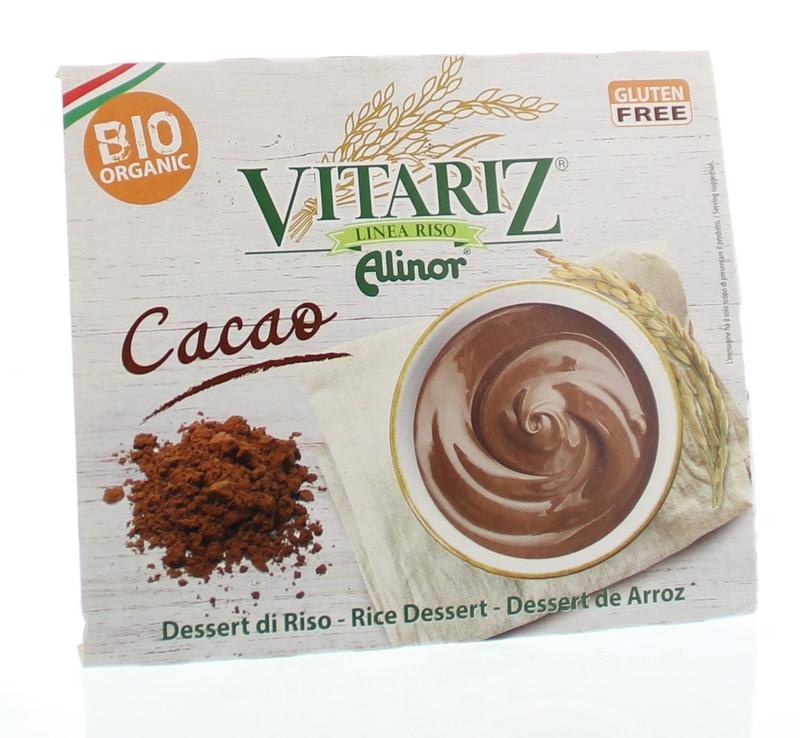 Vitariz Vitariz Reisdessert Schokolade 4x 100 Gramm Bio (400 gr)