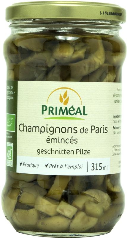 Primeal Champignonscheiben Bio (315 Ml)