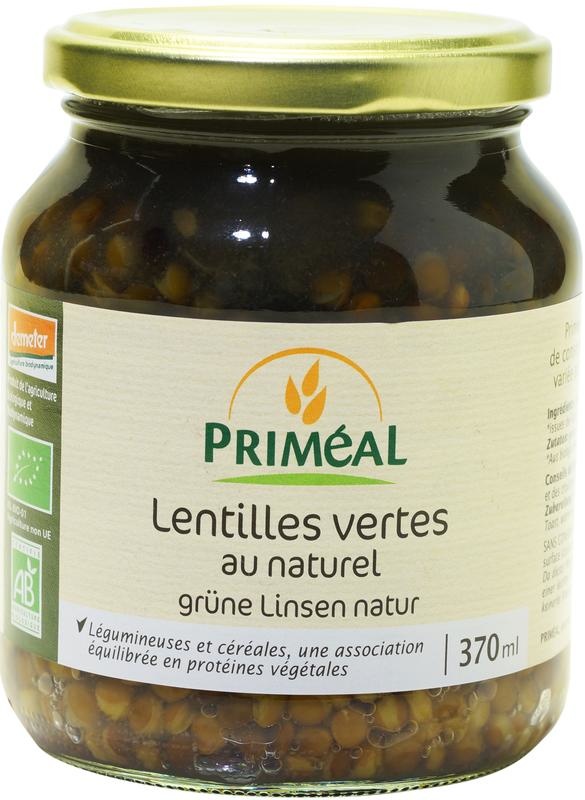 Primeal Primeal Linsengrün demeter bio (370 ml)