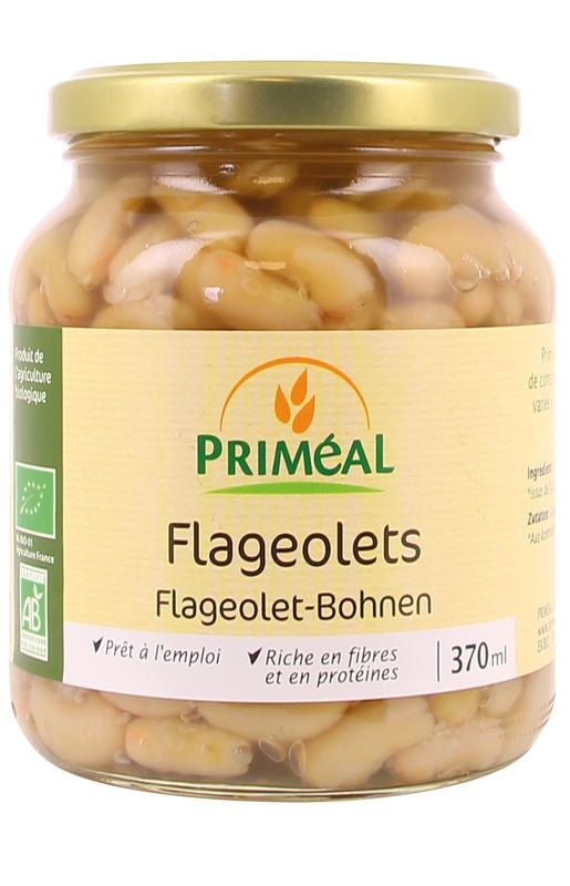 Primeal Bio Flageolett grüne Kidneybohnen (370 Ml)