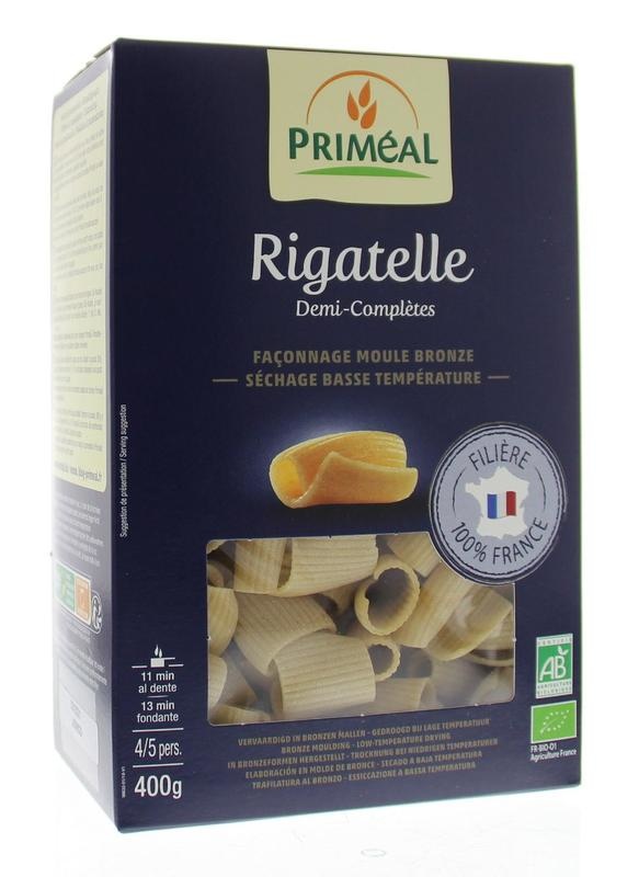Primeal Rigatelle Halbweizennudeln Bio (400 gr)