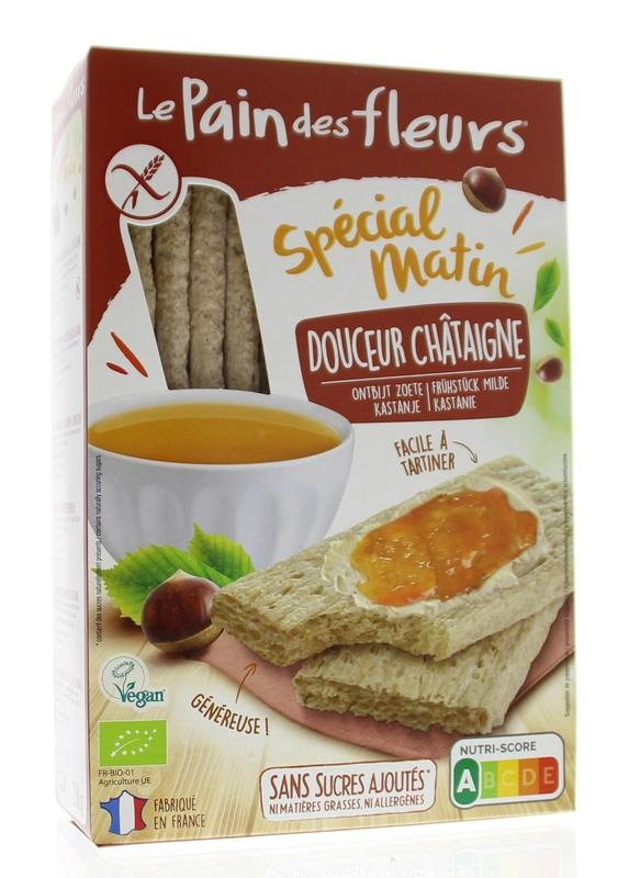 Pain Des Fleurs Spezial Matin Kastaniencracker Bio (230 gr)