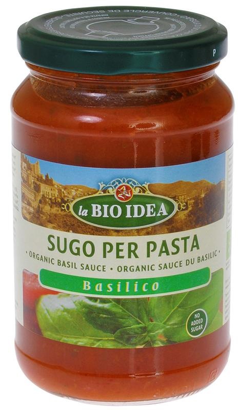 Bioidea Pastasauce Basilikum Bio (340 gr)