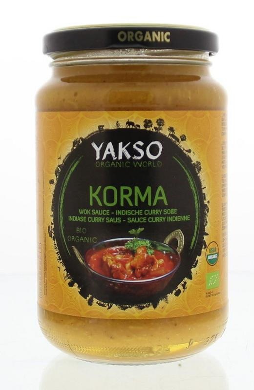 Yakso Wok-Sauce Korma Bio (350 gr)