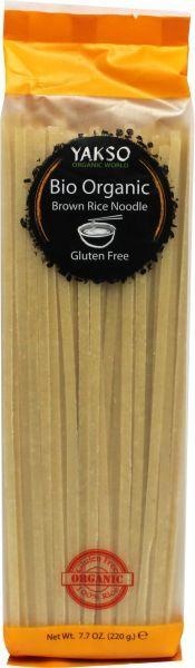 Yakso Reisnudeln braun bio (220 gr)