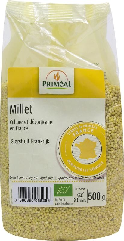 Primeal Primeal Hirse aus Frankreich bio (500 gr)