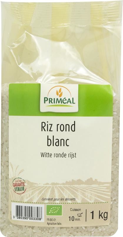 Primeal Weißer runder Reis bio (1 kg)