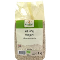 Primeal Vollkorn-Langkornreis bio (1 Kilogramm)