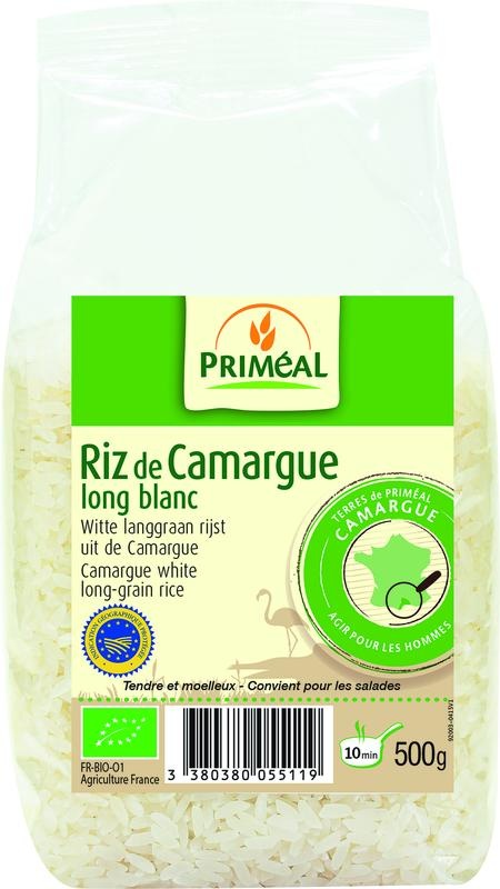 Primeal Weißer Langkornreis Camargue bio (500 gr)