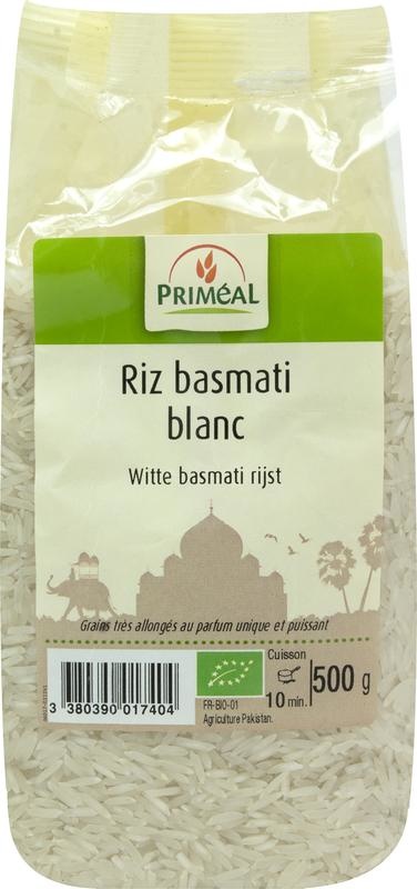 Primeal Weißer Basmatireis bio (500 gr)