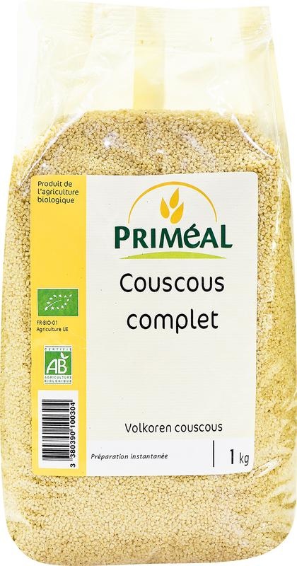 Primeal Primeal Couscous Vollkorn Bio (1 Kilogramm)