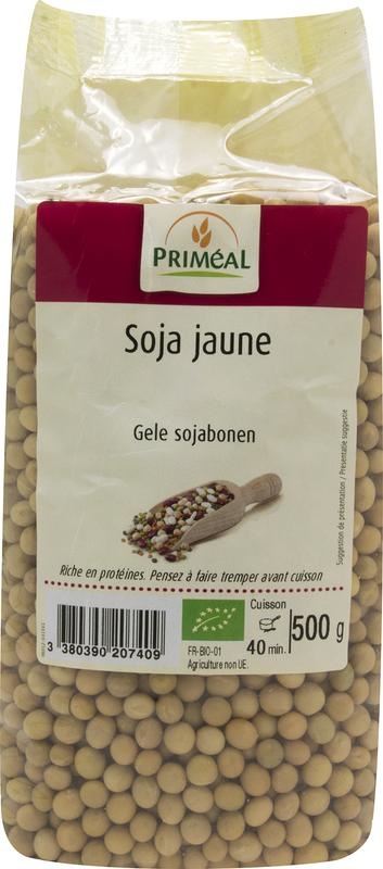 Primeal Sojabohnen gelb bio (500 gr)
