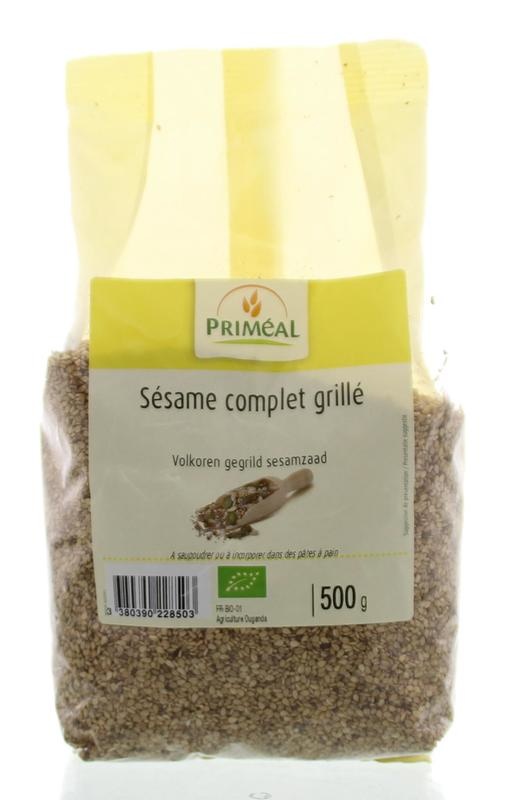 Primeal Primeal Vollkorn gegrillte Sesamsamen Bio (500 gr)