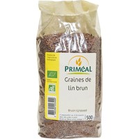 Primeal Primeal Leinsamen braun bio (500 gr)