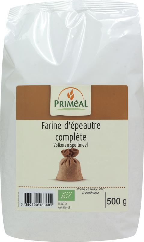 Primeal Dinkelvollkornmehl bio (500 gr)