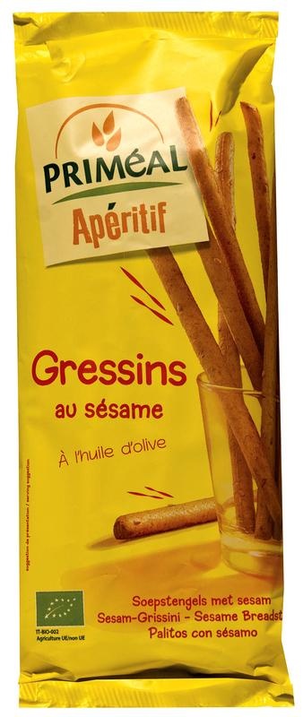 Primeal Grissini Sesam Bio (120 gr)