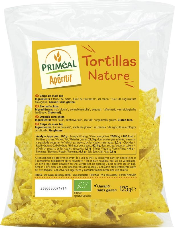 Primeal Primeal Bio-Tortillas (125 gr)