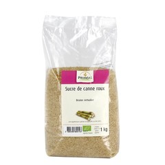 Primeal Brauner Rohrzucker bio (1 Kilogramm)