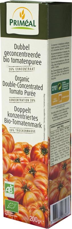 Primeal Tomatenmark doppelt konzentriert Bio (200 gr)