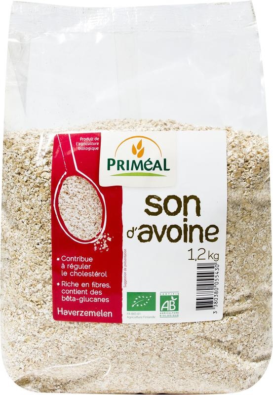 Primeal Haferkleie Bio (1200 gr)
