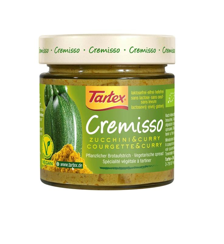 Tartex Tartex Cremisso Zucchini-Curry Bio (180 gr)