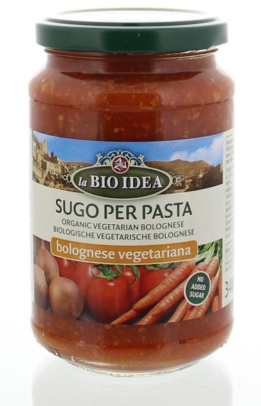 Bioidea Bioidea Pastasauce vegetarische Bolognese bio (340 gr)