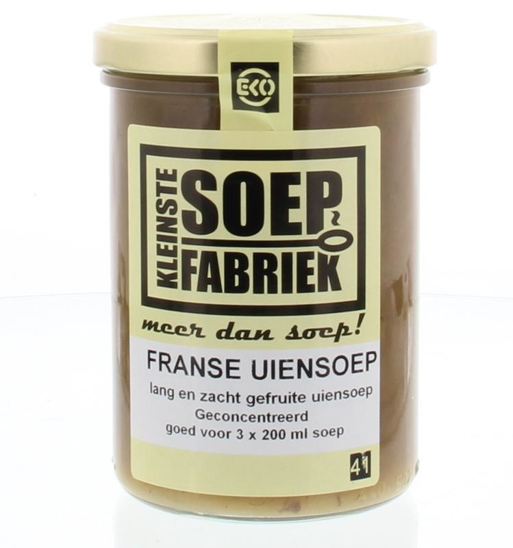 Kleinstesoepfabr Französische Zwiebelsuppe vegetarisch bio (400 gr)