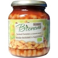 Bionova Bionova Weiße Bohnen in Tomatensauce Bio (340 gr)