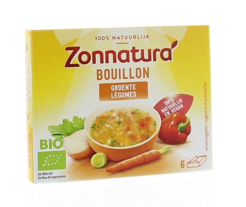Zonnatura Gemüsebrühe Tabette 11 Gramm Bio (6 Stück)