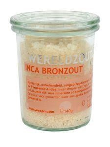 Esspo Weltsalz Inka Bronsalt Glas (140 gr)