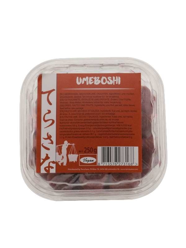Terrasana Terrasana Umeboshi gesalzene japanische Aprikosen (250 gr)