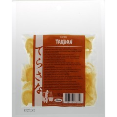 Terrasana Scheiben Takuan Daikon Rettich eingelegt (50 gr)