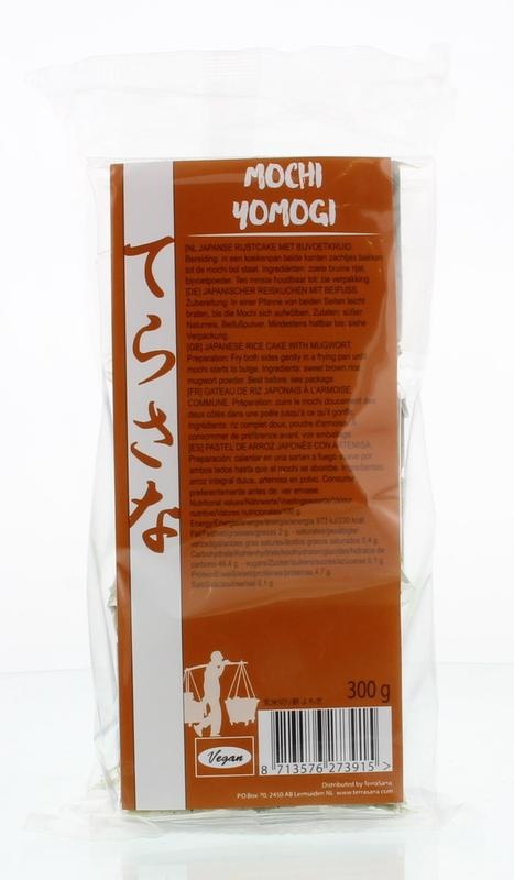 Terrasana Genmai Mochi Yomogi (300 gr)